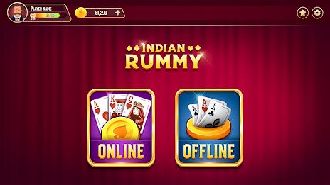 Desi Indian Rummy Offline ဖန်သားပြင်ဓာတ်ပုံ 0