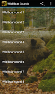 Wild Boar Sounds 螢幕截圖 0