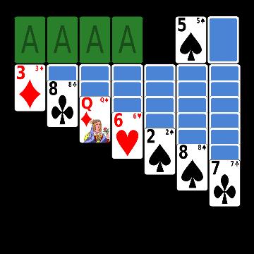 Solitaire Wearable 螢幕截圖 0