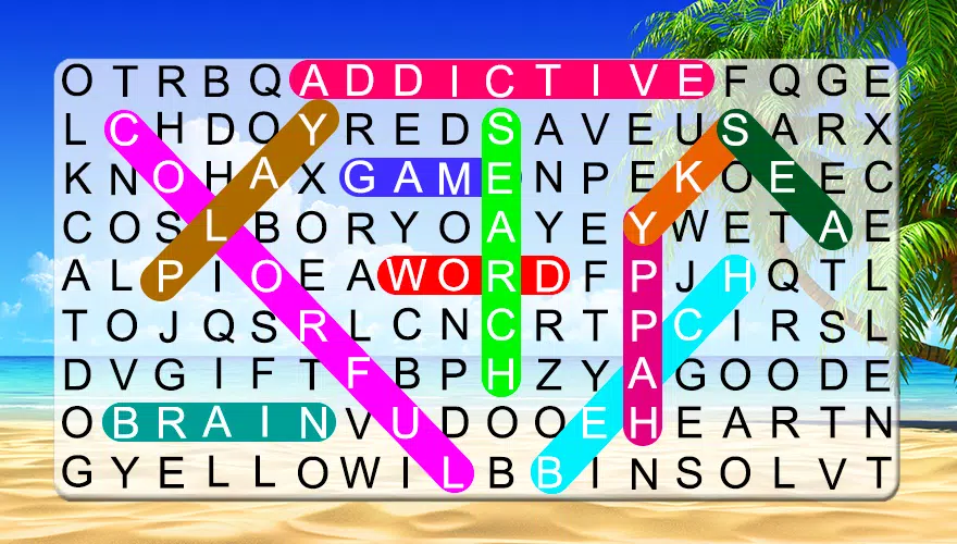Word Search : Find Hidden Word Capture d'écran 1