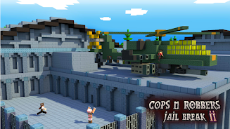 Cops N Robbers: Prison Games 2 螢幕截圖 1