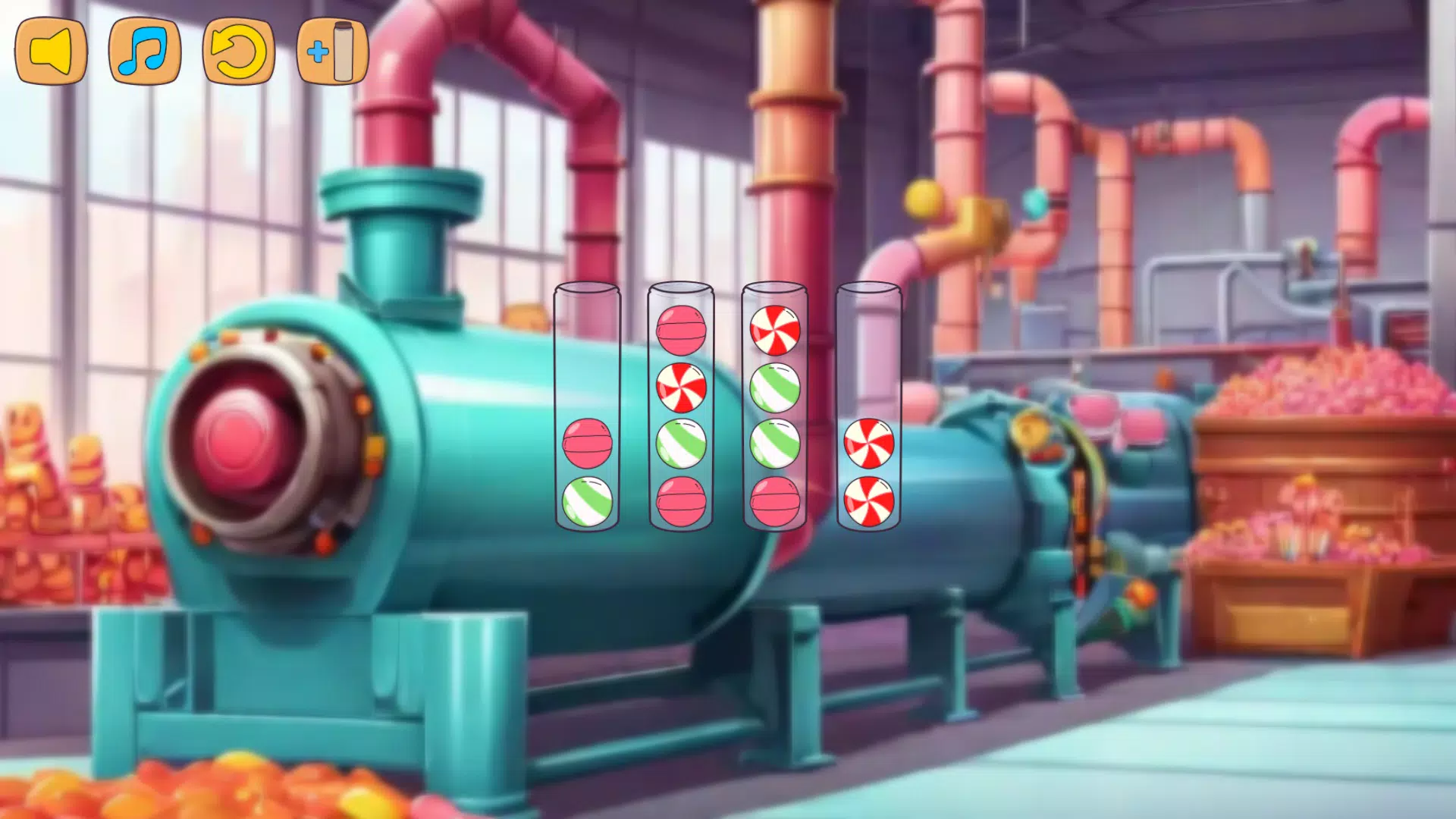 Sorting: Candy Factory स्क्रीनशॉट 2