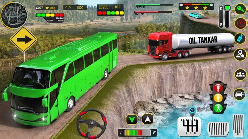 Coach Bus 3D Driving Games 螢幕截圖 3