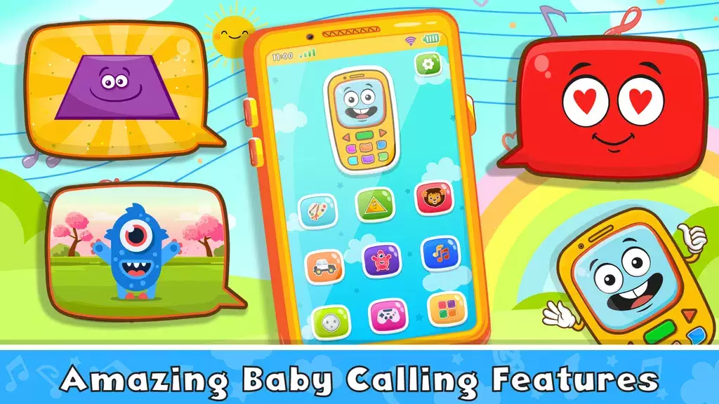 Baby Phone Game: Kids Learning ဖန်သားပြင်ဓာတ်ပုံ 0