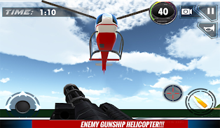 Police Boat Shooting Games 3D Tangkapan skrin 0