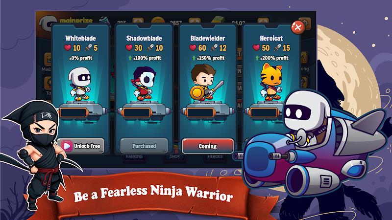 Ninja Boss Hunter - Earn Money 螢幕截圖 0