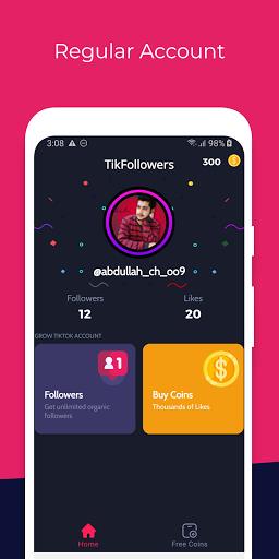 TikFollowers - Get Free Tiktok Followers and Likes 螢幕截圖 2