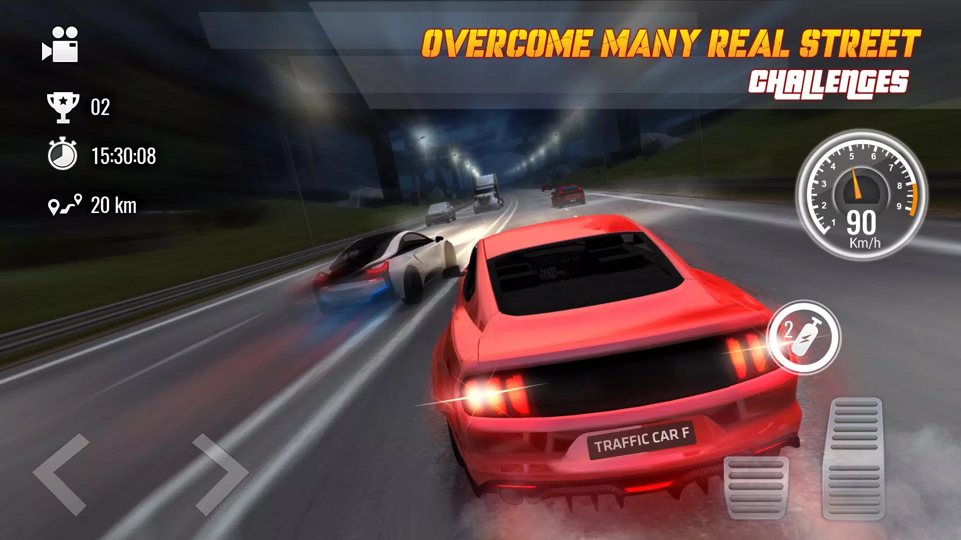 Ultimate Traffic Driving Car 螢幕截圖 1