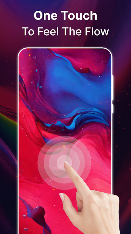 Fluid Live Wallpaper 3D Скриншот 0