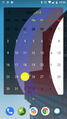 Month Calendar Widget by BiHSnow スクリーンショット 2