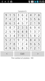 Sudoku Solver Multi Solutions 螢幕截圖 3