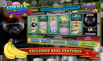 Gorilla Adventure Slots Capture d'écran 3