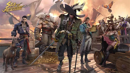 Sea of Conquest: Pirate War 螢幕截圖 1