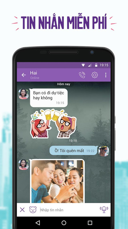 Viber Messenger ဖန်သားပြင်ဓာတ်ပုံ 2