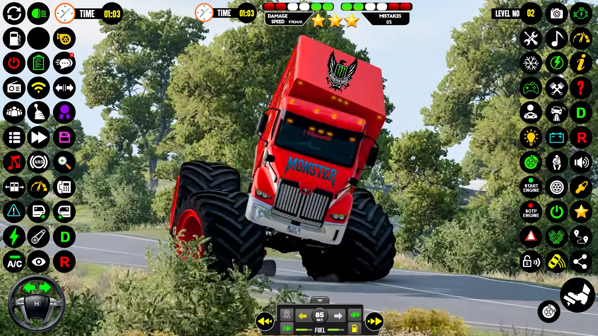 4x4 Monster Truck Game - Derby 螢幕截圖 0