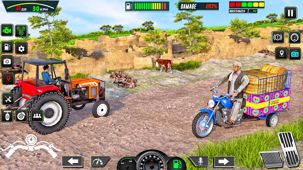 Tuk Tuk Rickshaw: Auto Game ภาพหน้าจอ 0