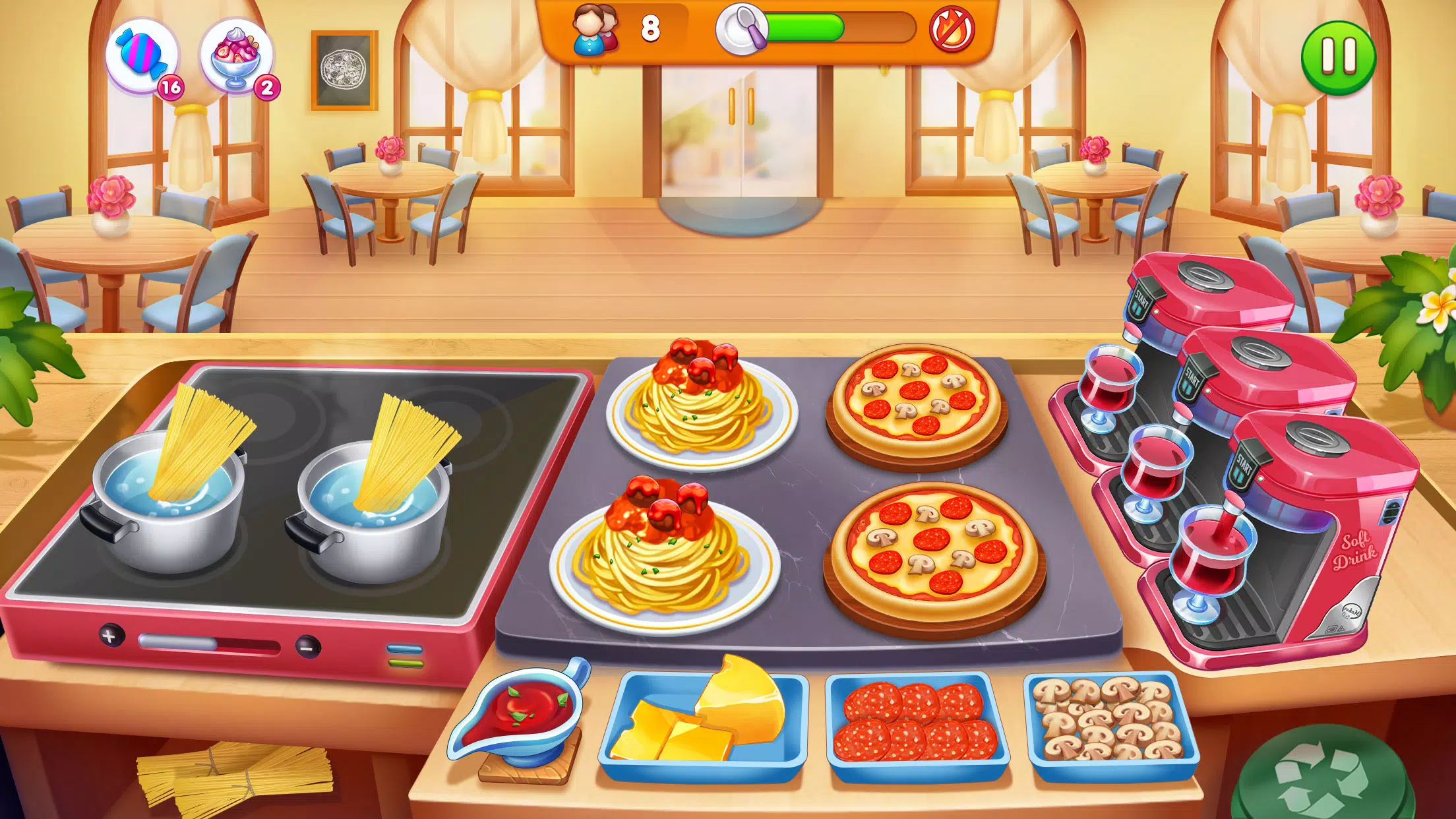 Cooking Restaurant Food Games Capture d'écran 1