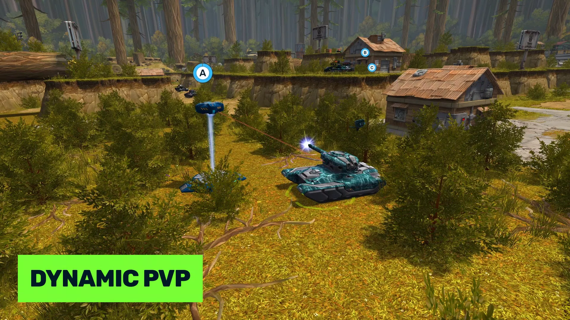 Tanki Online: PvP Tank Battle Schermafbeelding 1