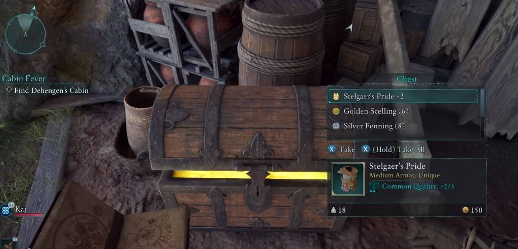 A chest containing Stelgaer's Pride Armor.