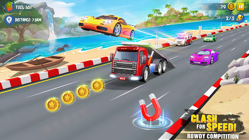 Mini Car Racing Game Offline Schermafbeelding 1