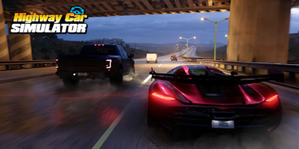 Highway Traffic Car Simulator Ảnh chụp màn hình 2