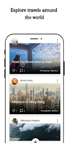 Trotter It -Travel Journal App Ảnh chụp màn hình 2