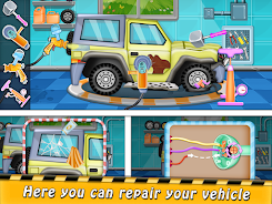 Construction Truck Kids Game 螢幕截圖 0