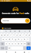 Ford radio code generator 螢幕截圖 1