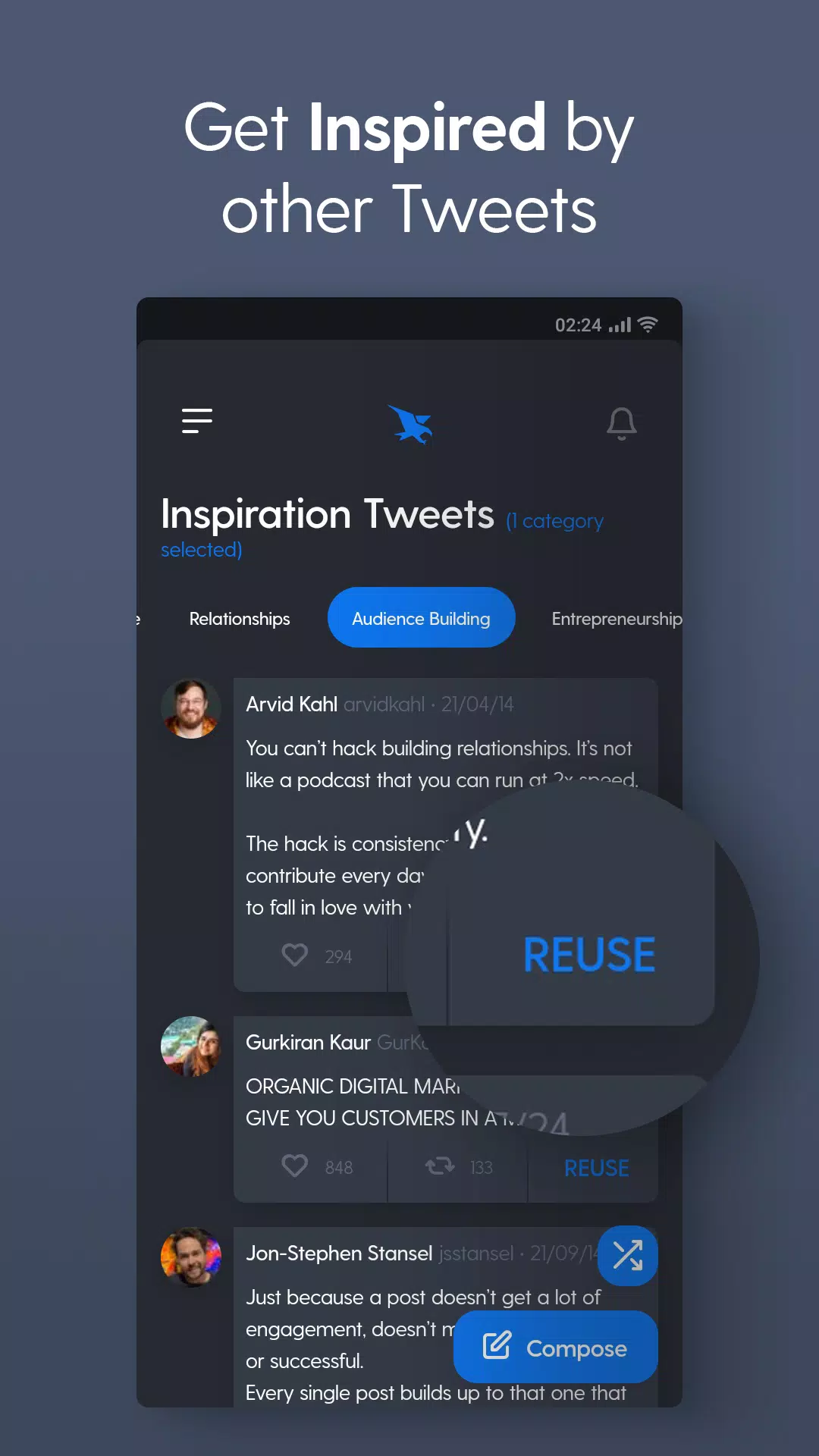 Hypefury - Companion app 螢幕截圖 2