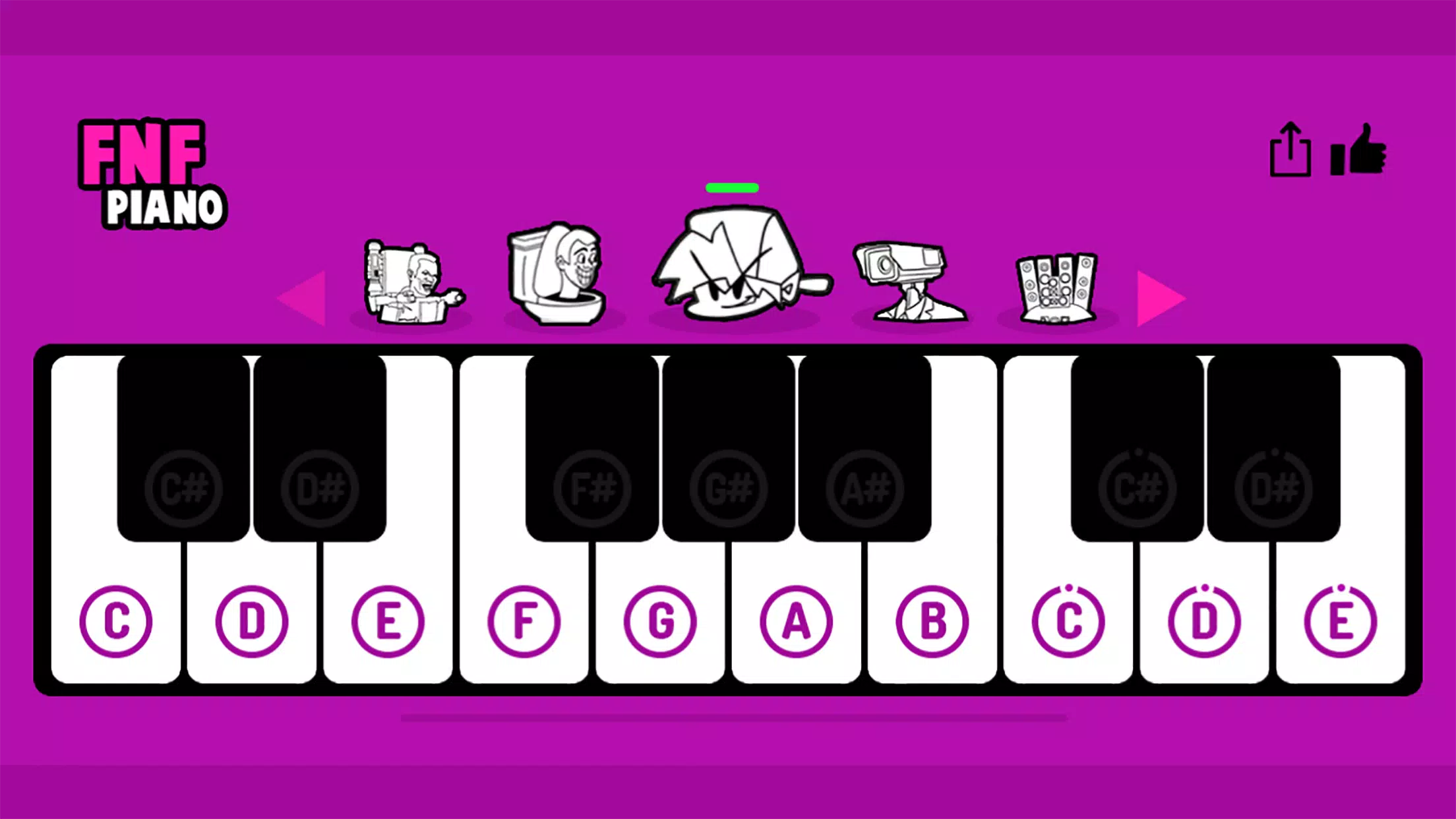 FNF Piano 螢幕截圖 0