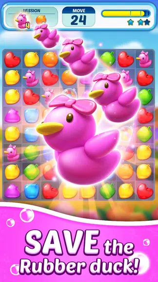 Water Splash - Cool Match 3 Captura de pantalla 0