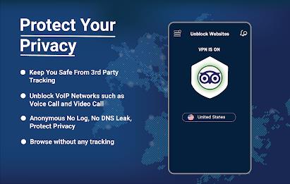 Secure VPN Proxy Server Site 螢幕截圖 3