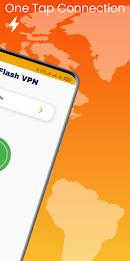 Flash VPN Unlimited Fast Proxy Capture d'écran 1