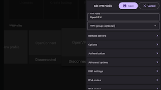 VPN Client Pro 螢幕截圖 1