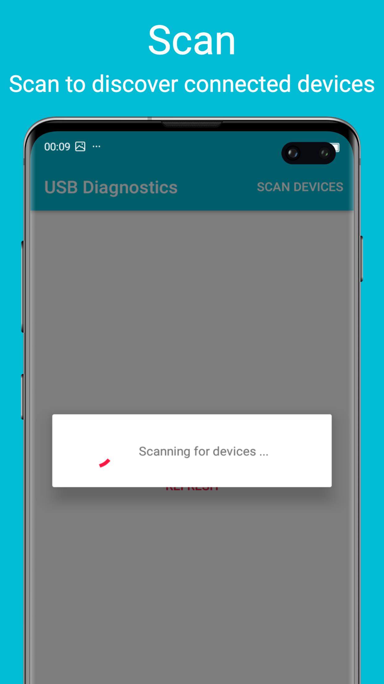 USB diagnostics 螢幕截圖 0