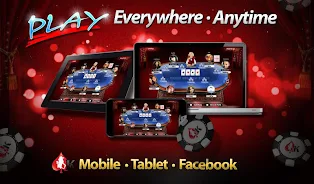 Krytoi Texas HoldEm Poker 螢幕截圖 1