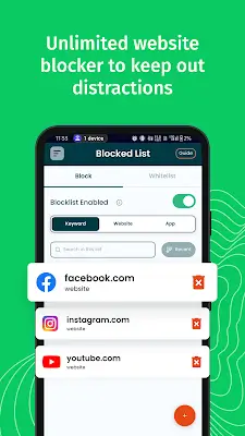 BlockerX: Porn Blocker/ NotFap 螢幕截圖 3