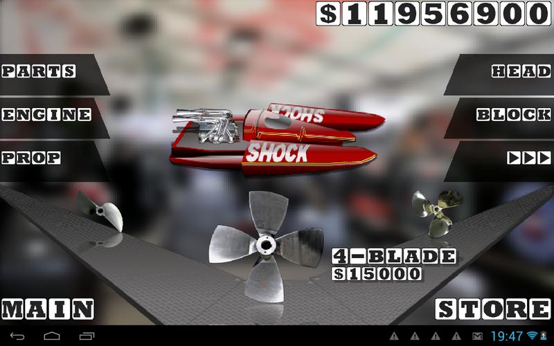 Schermata Drag Racing Boats 2