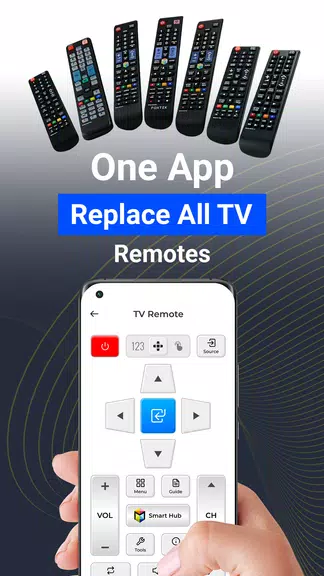 Smart Remote for Samsung TV स्क्रीनशॉट 1