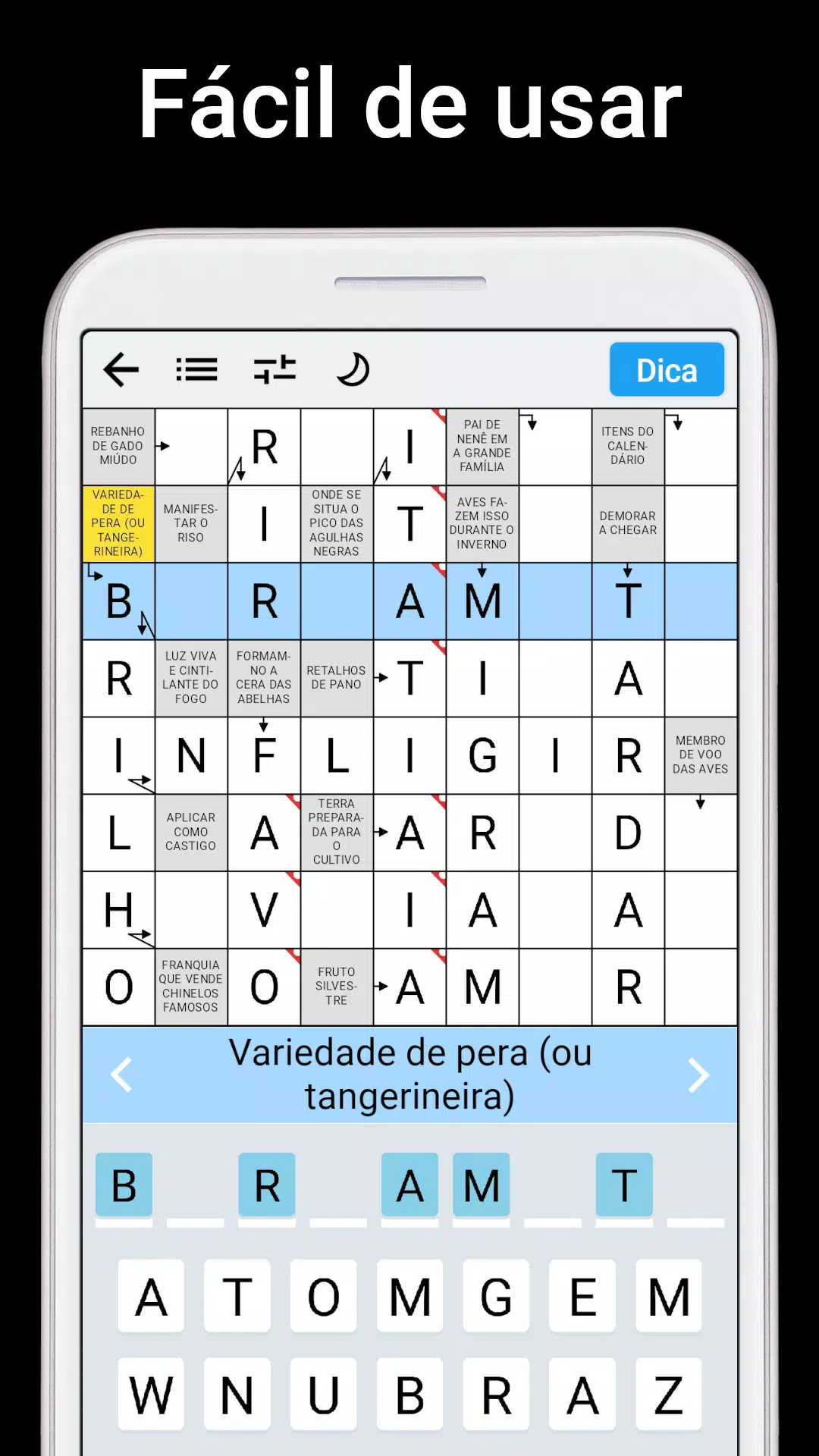 Palavras Cruzadas Diretas Captura de tela 3