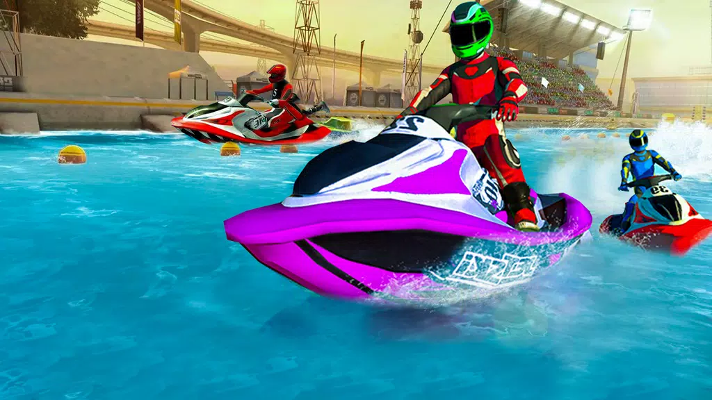 Jet Ski Racing Simulator Games 螢幕截圖 0