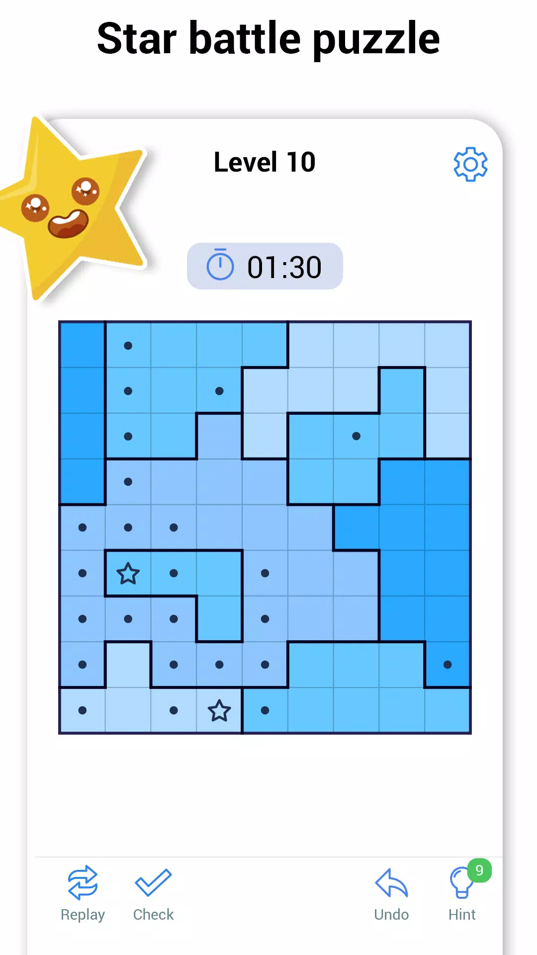 Star Battles - Logic Puzzles スクリーンショット 0