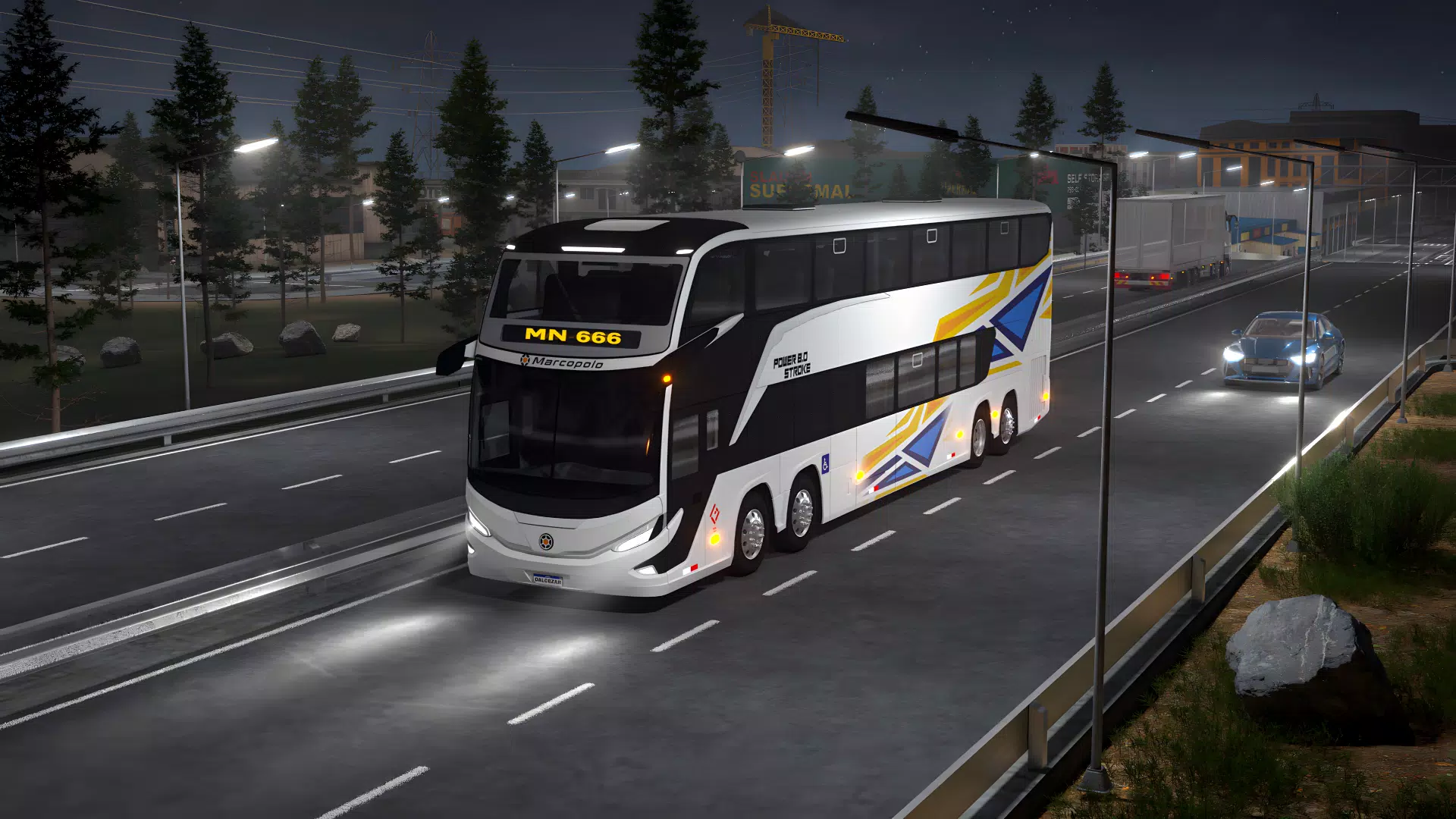 Bus Coach Simulator: City Bus Capture d'écran 2