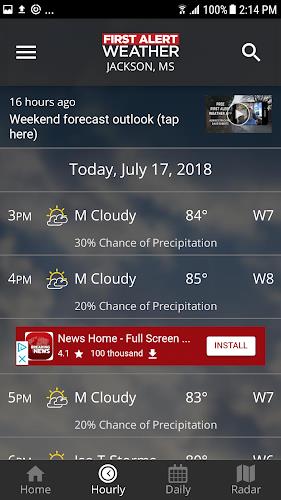 First Alert Weather 螢幕截圖 2
