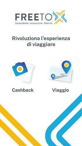 Free To X: Cashback e Viaggio 螢幕截圖 0