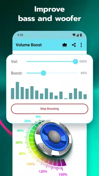 Volume Booster for Android ภาพหน้าจอ 3