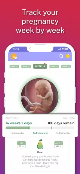 Momercy Pregnancy & Baby Care Screenshot 2