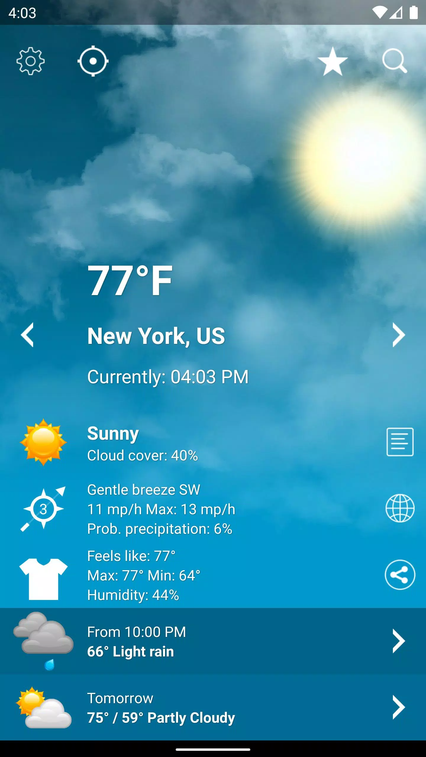 Weather XL PRO Screenshot 0