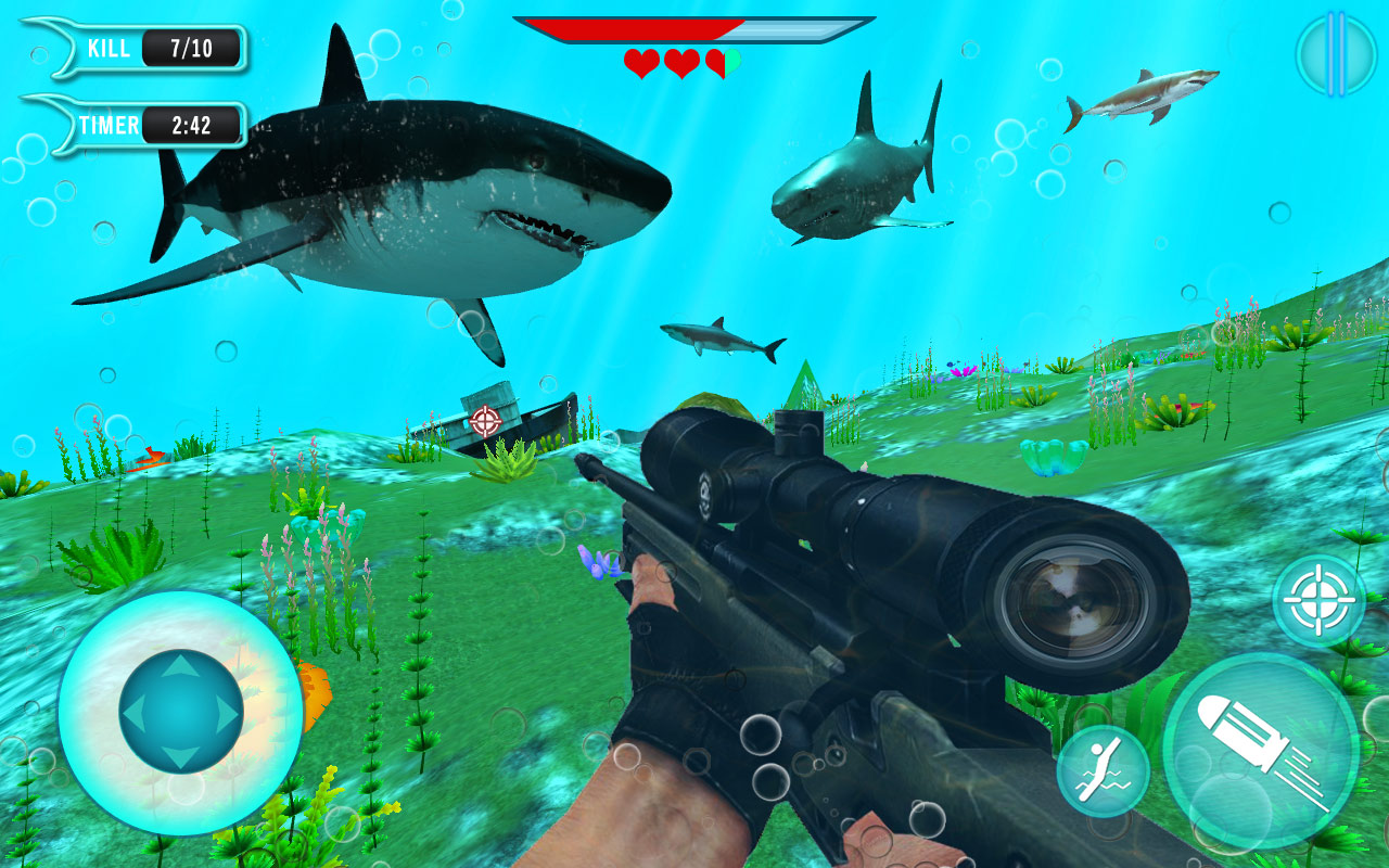 Hunt Wild Shark Simulator 螢幕截圖 2