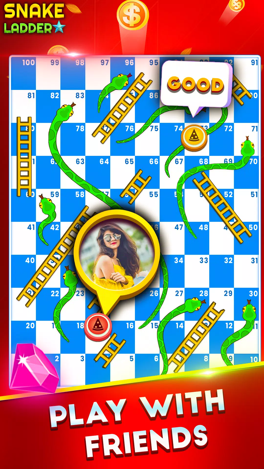 Snakes and Ladders Star Capture d'écran 3